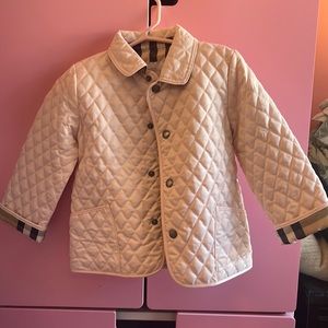 Burberry Girl jacket light pink size:2 years